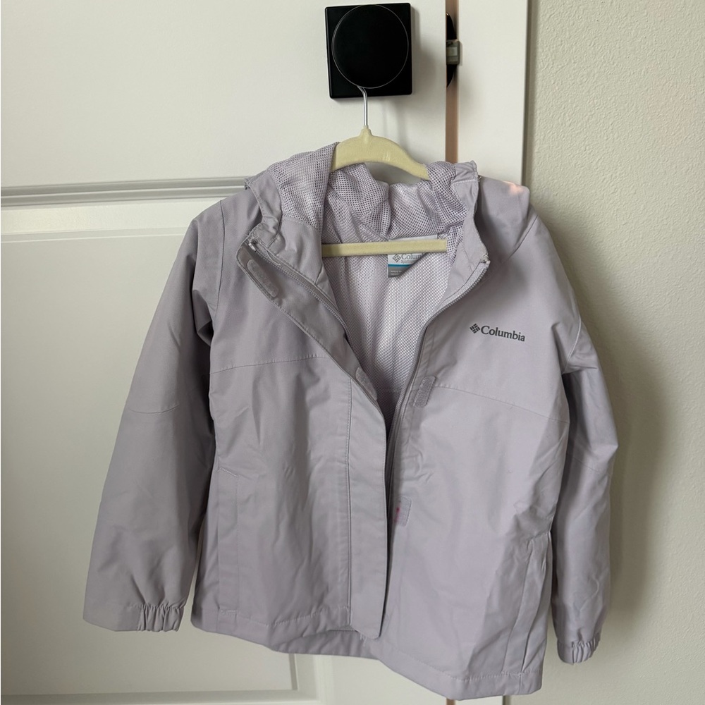 Columbia Kids Light Purple Raincoat